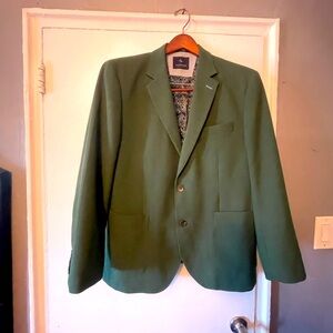 Tailor Byrd Green Blazer Size 42R